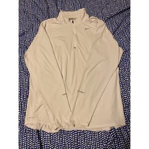 Nike Dri-FIT Element 1/4 Zip Running Top White Men’s Size L